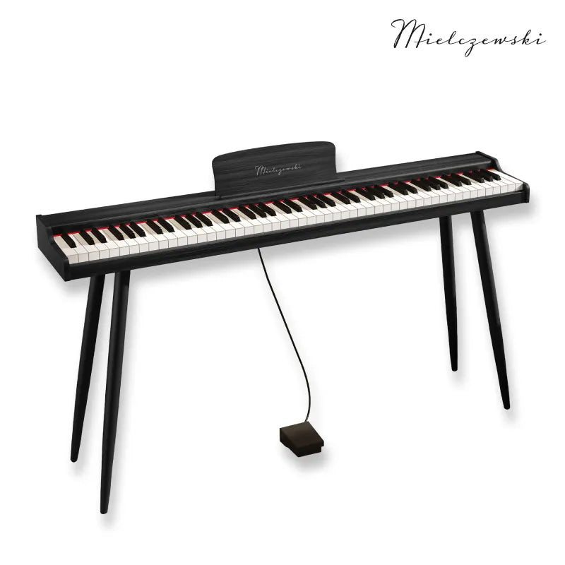 Mielczewski Canzonetta digitalpiano med ben, svart