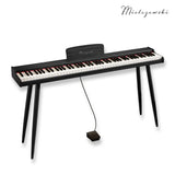 Mielczewski Canzonetta digitalpiano med ben, svart