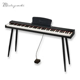 Mielczewski Canzonetta digitalpiano med ben, svart
