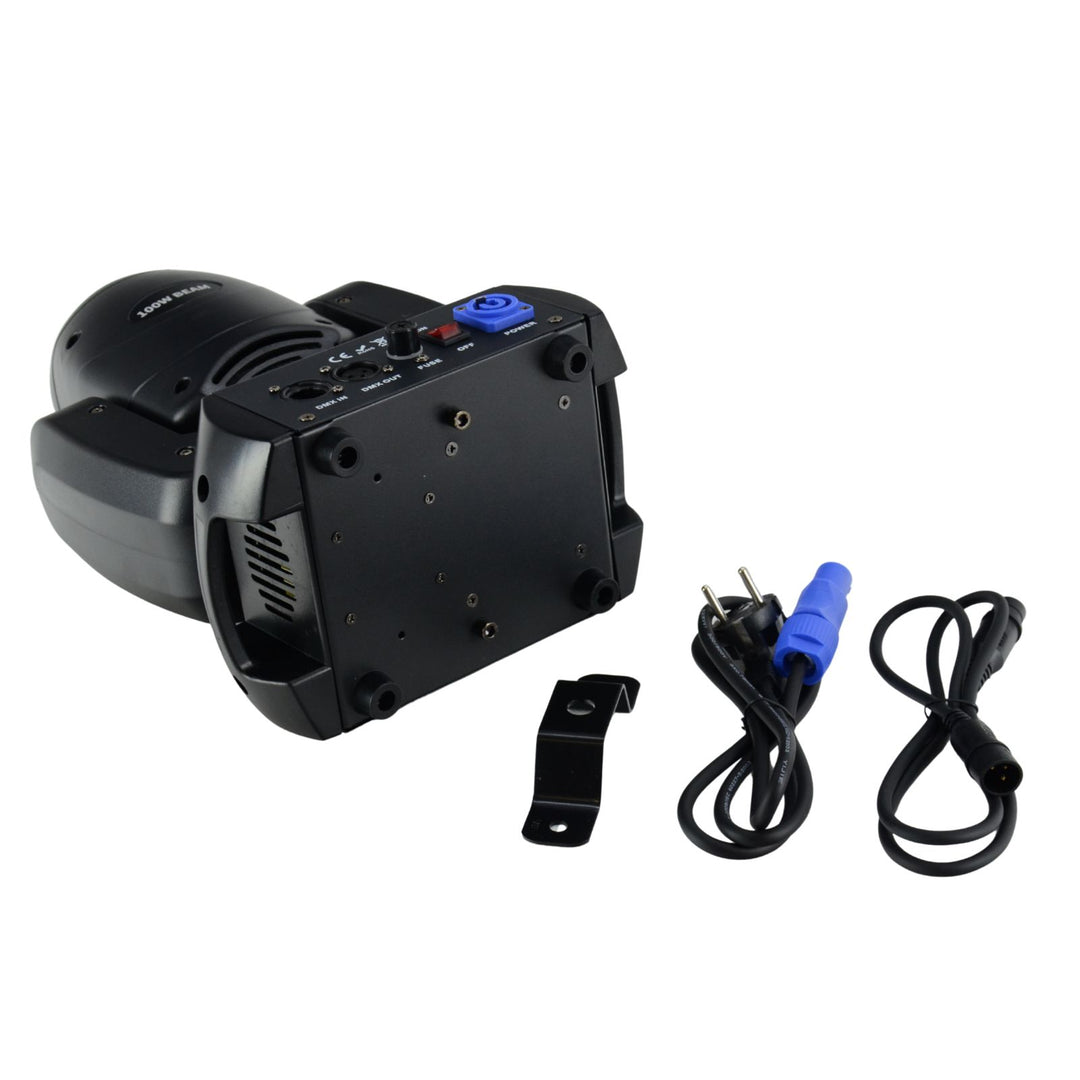 Lucendi BEAM100 moving head, sett med 4 stk. og case
