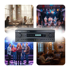 Audioport KC8300-forsterker 2 x 300 W med DSP