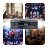 Audioport KC8300-forsterker 2 x 300 W med DSP