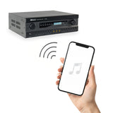 Audioport KC8300-forsterker 2 x 300 W med DSP