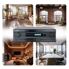 Audioport KC8300-forsterker 2 x 300 W med DSP