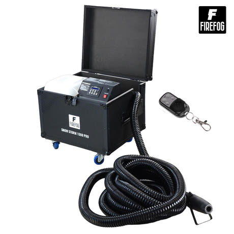 Firefog Snow Storm 1500 Pro snømaskiner 1500 W i flightcase