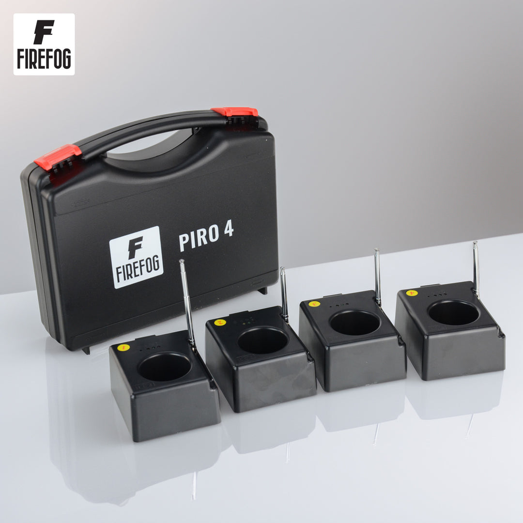 Firefog Piro 4 fjernantenningssett for gnistfontener, 4 kanaler
