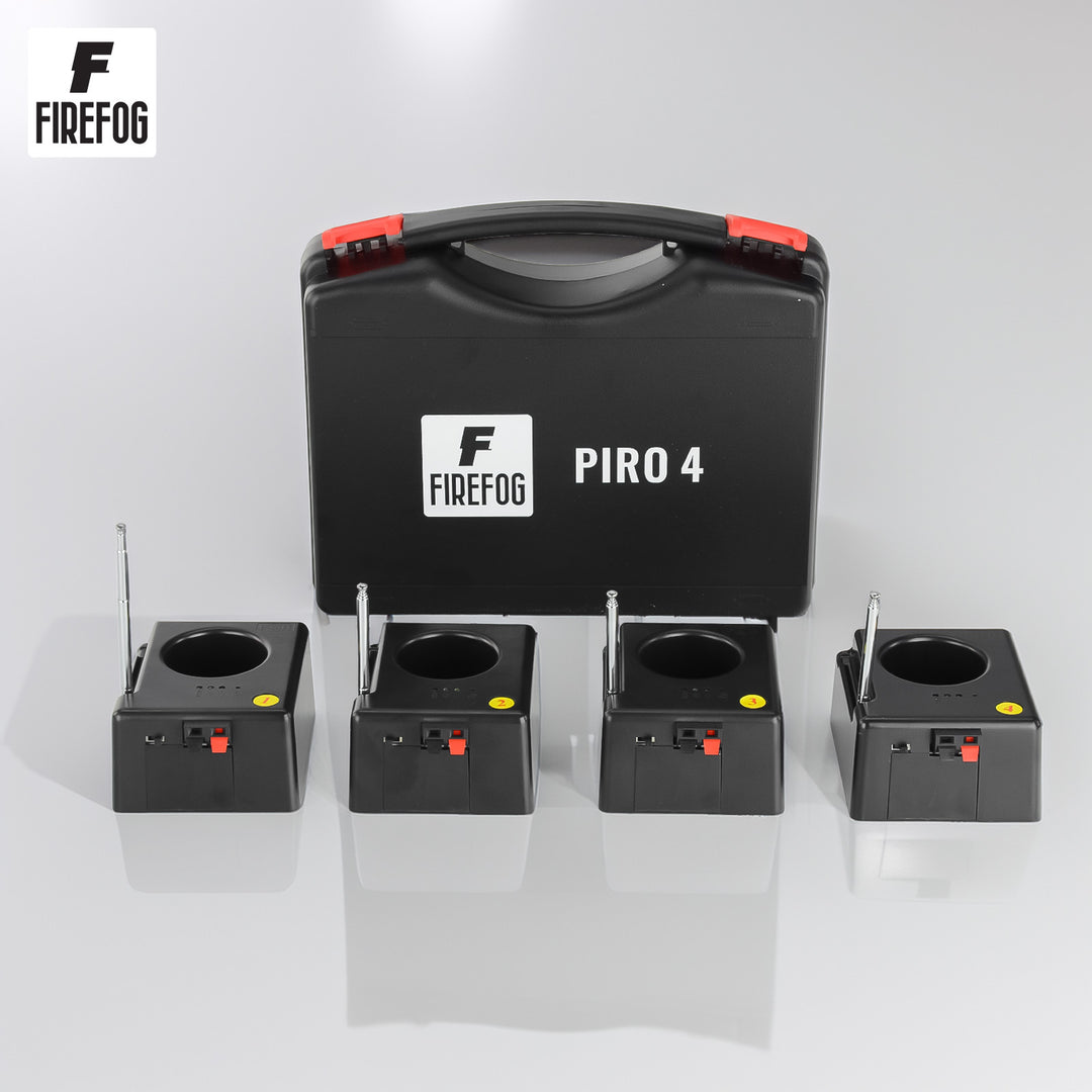 Firefog Piro 4 fjernantenningssett for gnistfontener, 4 kanaler