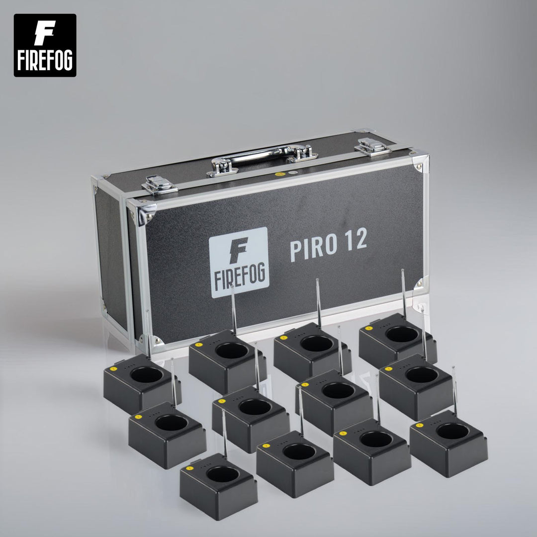 Firefog Piro 12 fjernantenningssett for gnistfontener, 12 kanaler