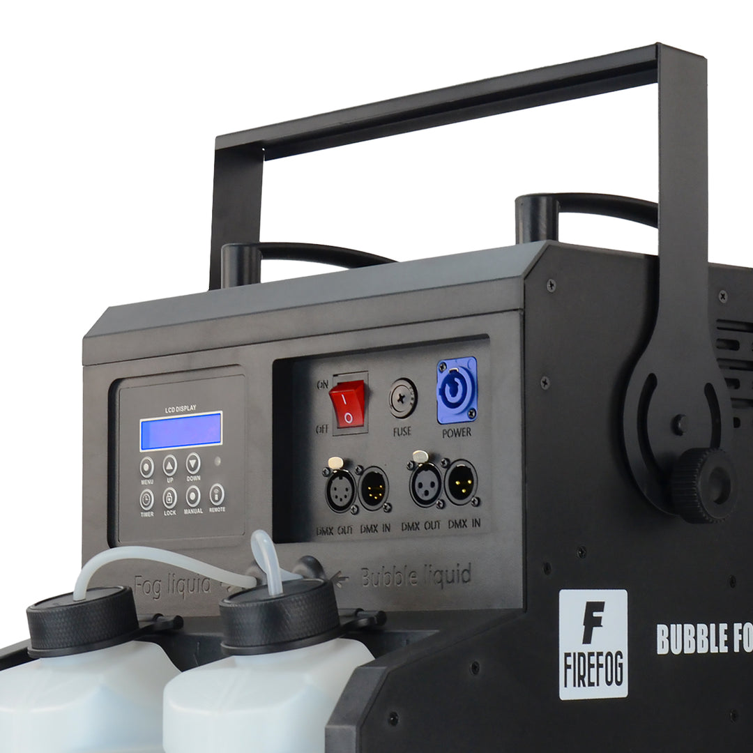 Firefog BUBBLE FOGGER 1000 røyk- og boblemaskin med RGBW LED