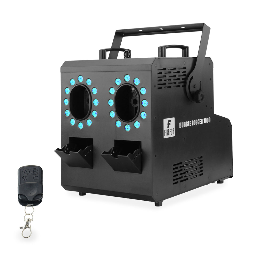 Firefog BUBBLE FOGGER 1000 røyk- og boblemaskin med RGBW LED