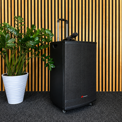 Audioport V15 transportabel aktiv høyttaler 500 W med 2 mikrofoner