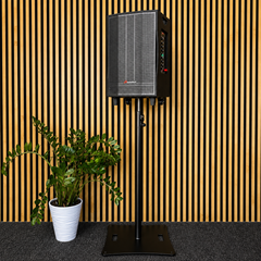 Audioport V15 transportabel aktiv høyttaler 500 W med 2 mikrofoner