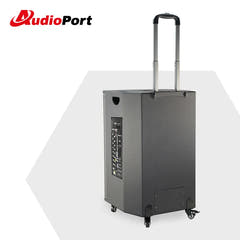 Audioport V15 transportabel aktiv høyttaler 500 W med 2 mikrofoner