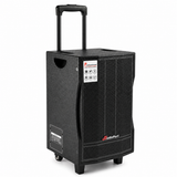 Audioport V8 transportabel aktiv høyttaler 250 W med 2 mikrofoner