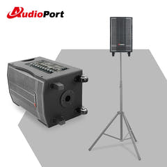 Audioport V8 transportabel aktiv høyttaler 250 W med 2 mikrofoner