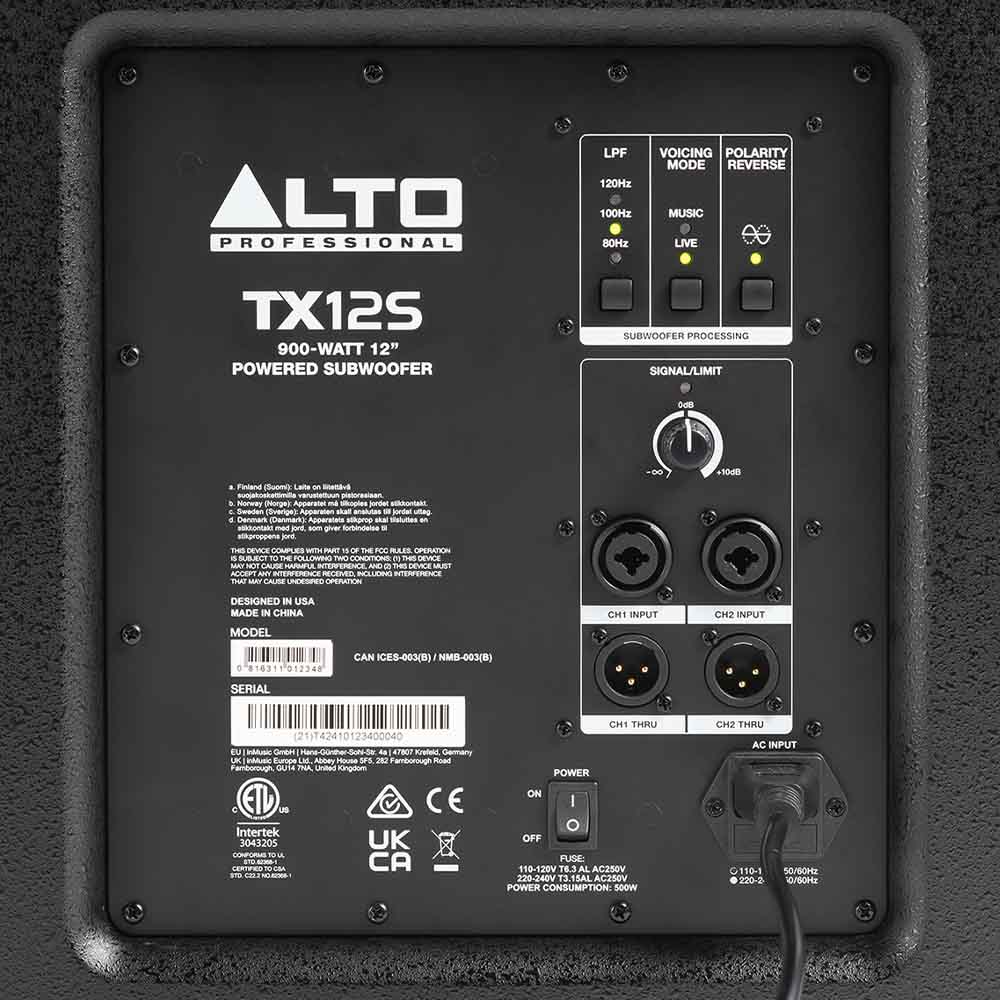 ALTO TX12S - Subwoofer