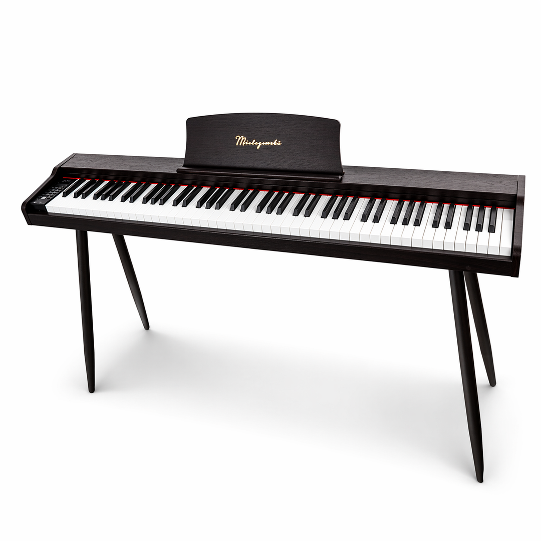 Mielczewski Virelai digitalpiano med ben, mørkebrun
