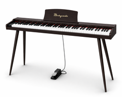 Mielczewski Virelai digitalpiano med ben, mørkebrun