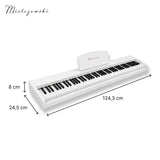 Mielczewski Canzona digitalpiano, hvit