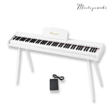 Mielczewski Canzonetta digitalpiano med ben, hvit