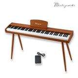 Mielczewski Canzonetta digitalpiano med ben, lys mahogni