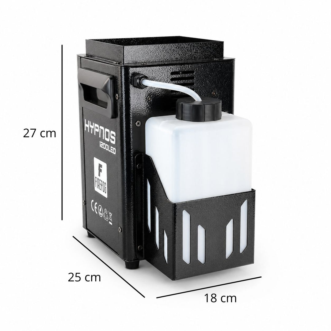 Firefog Hypnos 1200LED vertikal røykmaskin 1200 W med RGB LED