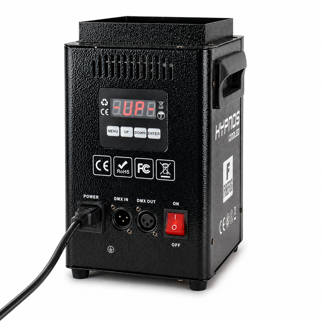 Firefog Hypnos 1200LED vertikal røykmaskin 1200 W med RGB LED