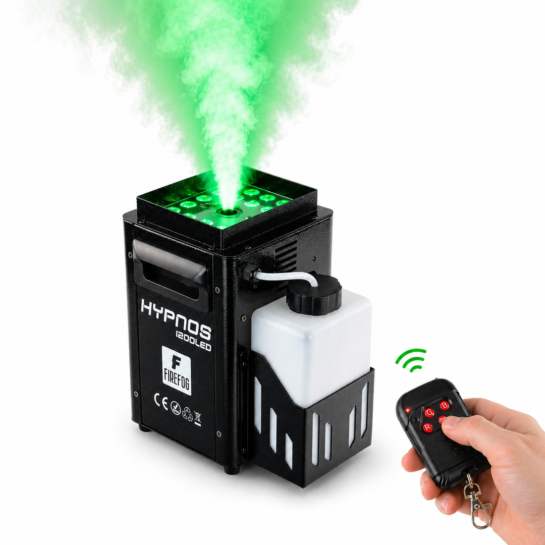 Firefog Hypnos 1200LED vertikal røykmaskin 1200 W med RGB LED