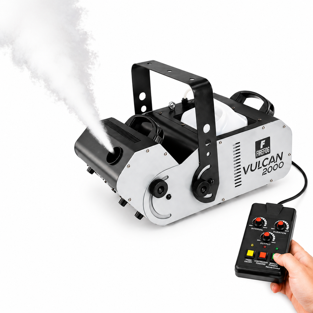Firefog Vulcan 2000 røykmaskin 2000 W med justerbar vinkel