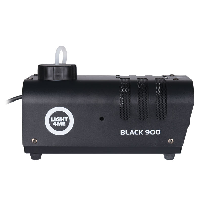 Light4Me Black 900 Røykmaskin 700W med kablet fjernkontroll