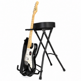 Hardman SB207 gitarstol med fotstøtte og gitarholder.