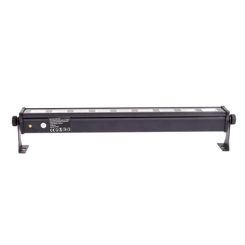 LIGHT4ME LED BAR UV 9 + HVID profesjonell lysdekorasjon 9x3W