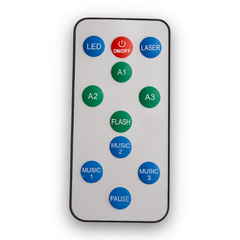 Light4Me 4x3W batterispot