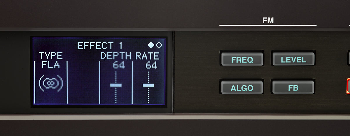 Yamaha Reface DX Synth Keyboard (svart)