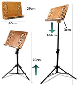 Notestativ i tre (70-160cm)