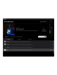 SoundID VoiceAI Liten token-pakke 72 000 tokens