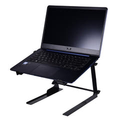 Laptopstativ – justerbart, svart