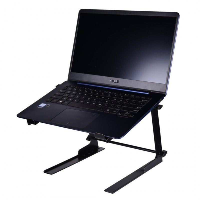 Laptopstativ – justerbart, svart