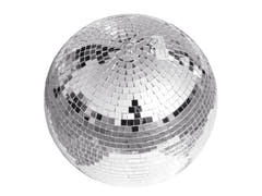 EUROLITE Set speilkule 30 cm med variabelt scenestativ + Cover Black