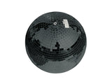 EUROLITE Sett med speilkule 30cm svart med stativ og tripod cover svart