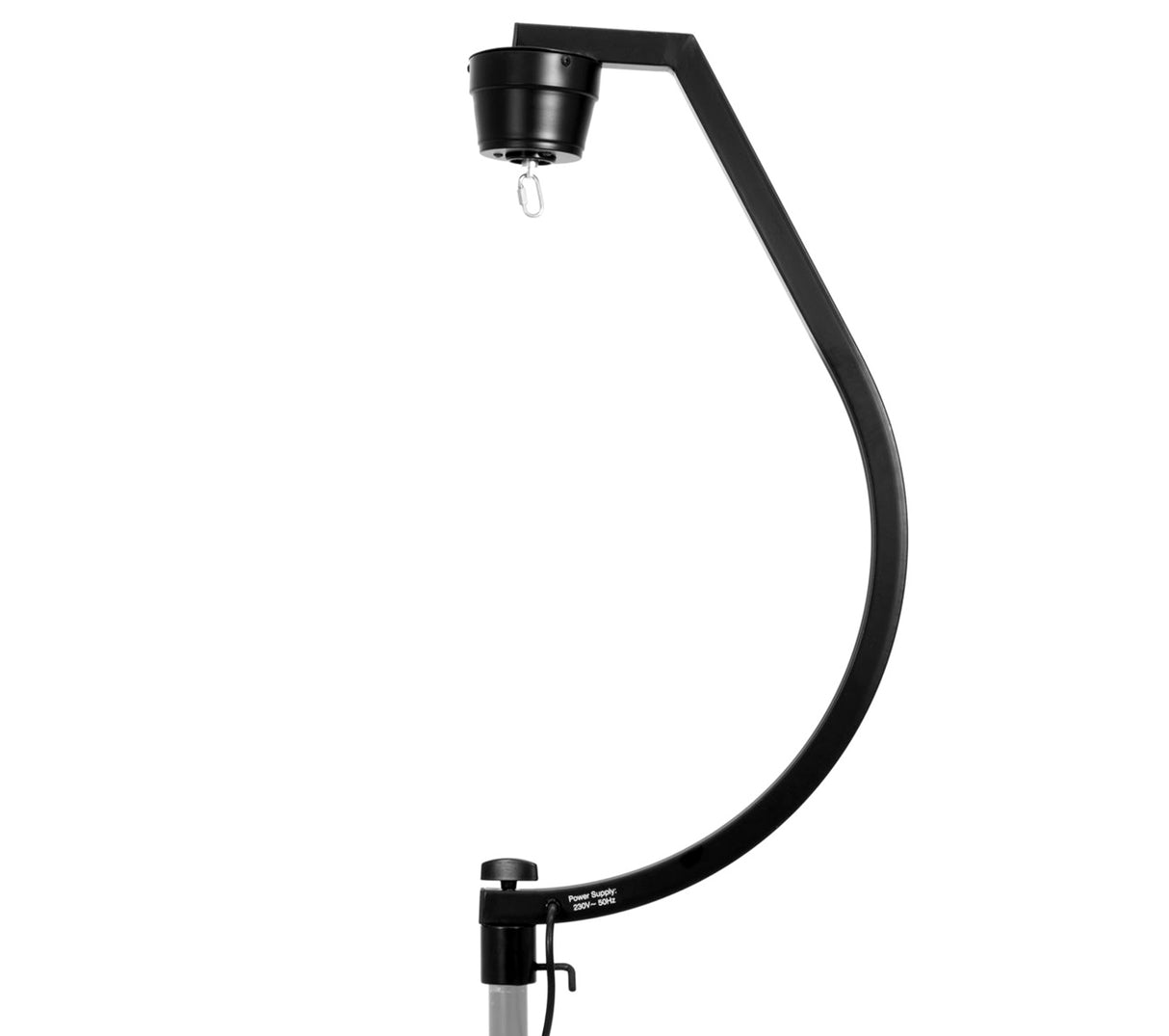 Holder med motor for discokuler opp til 50 cm (svart)