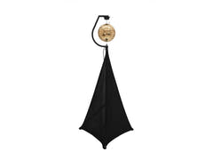 Holder med motor for discokuler opp til 50 cm (svart)