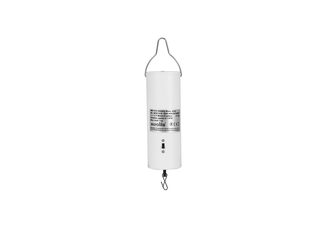 EUROLITE MB-1010 batterimotor hvit