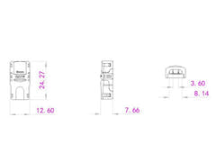 EUROLITE LED-strip fleksibel kontakt 2Pin 8mm