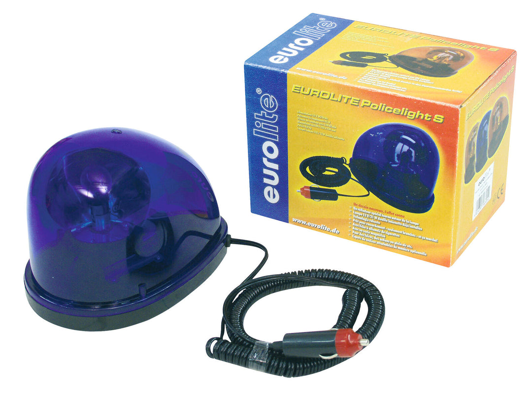 EUROLITE Police Beacon STA-1221 blå 12 V/21 W