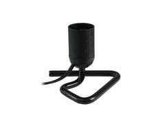EUROLITE sett LED E27 RGB/WW/CW WiFi + trekantet base, svart