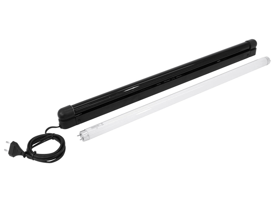 EUROLITE komplett armatur 60cm 18W slim UV og White
