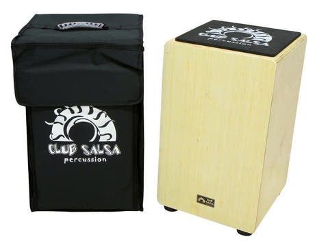 GEWA Club Salsa cajon i bjørk med bjørkefront