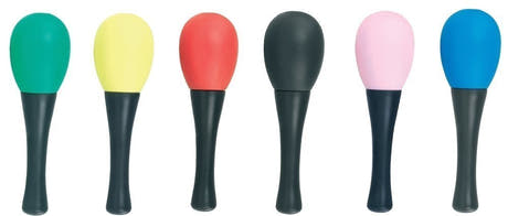 GEWA Club Salsa mini-maracas, grønn, 40 g (par)