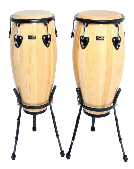 GEWA Club Salsa congasett 10" og 11" med stativer